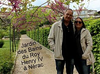 Sonia & Michel, en balade dans le Parc Royal de la Garenne à Nérac