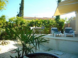 Terrasse et Jardin Studio Meublé ©StudioNidCosyNérac